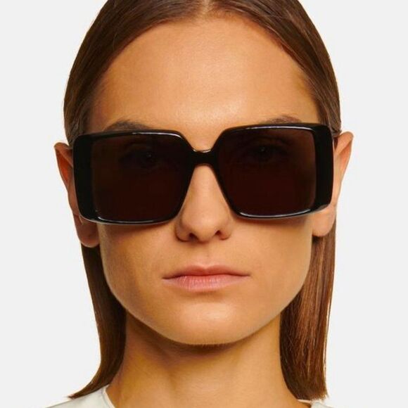 NEW Saint Laurent New Wave SL451 001 Black Women Sunglasses - Picture 1 of 12
